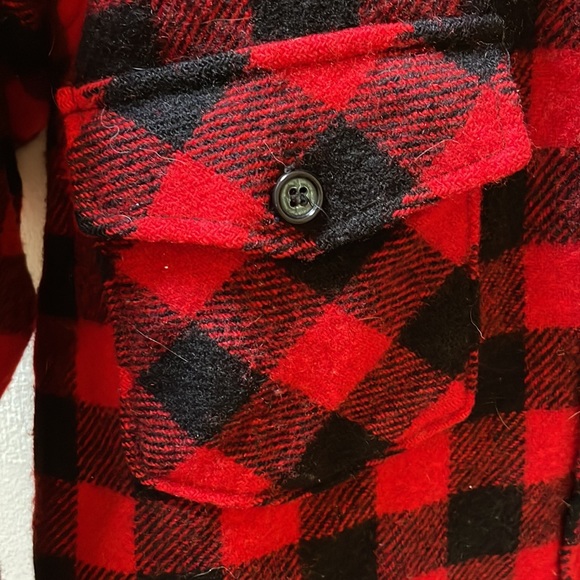 L.L. Bean Quilted Buffalo Plaid Hunter Jacket - Picture 3 of 5